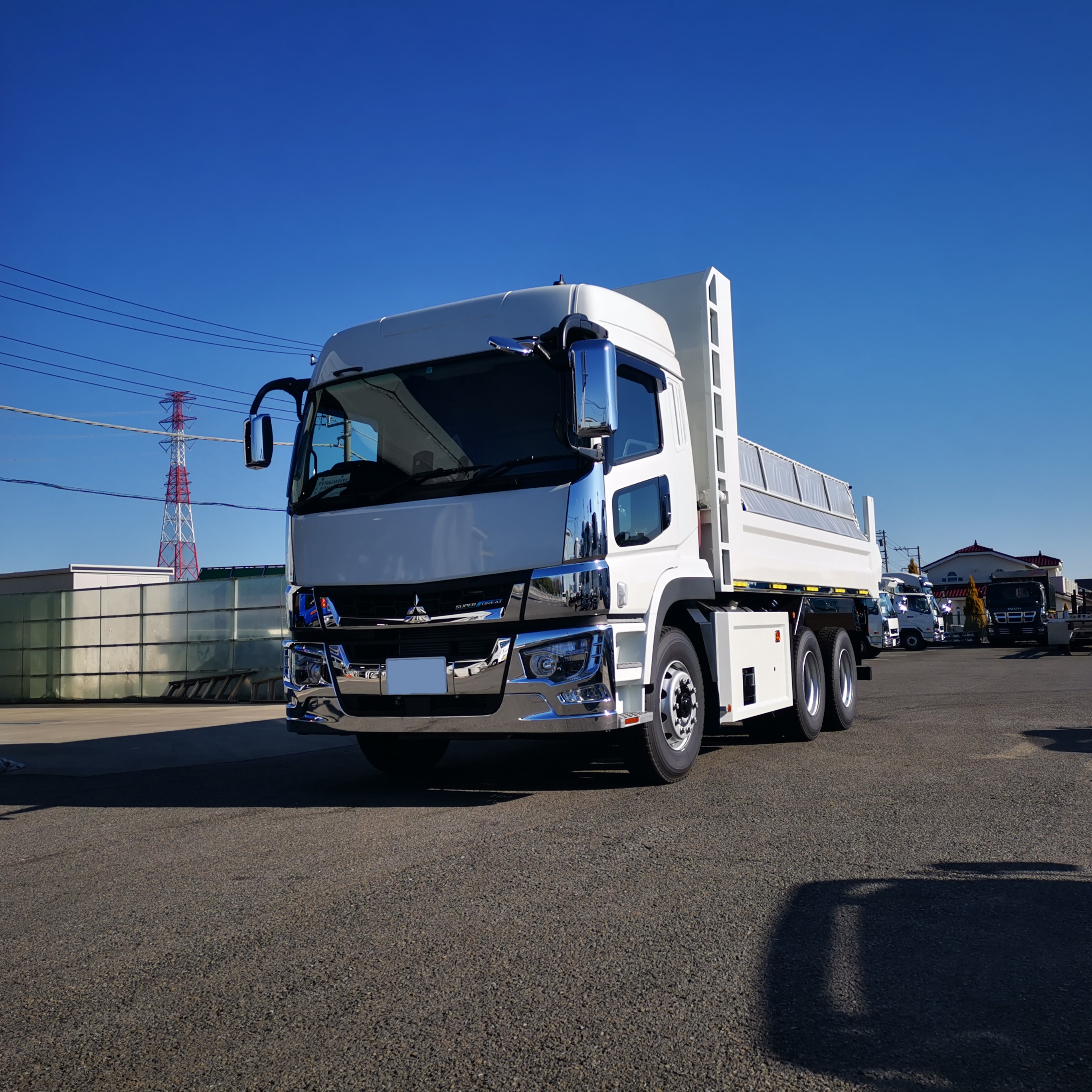 アオシマ ビッグカスタム スーパーグレート ダンプ アオシマ1/32ビッグカスタムトラックシリーズ三菱ふそうスーパー