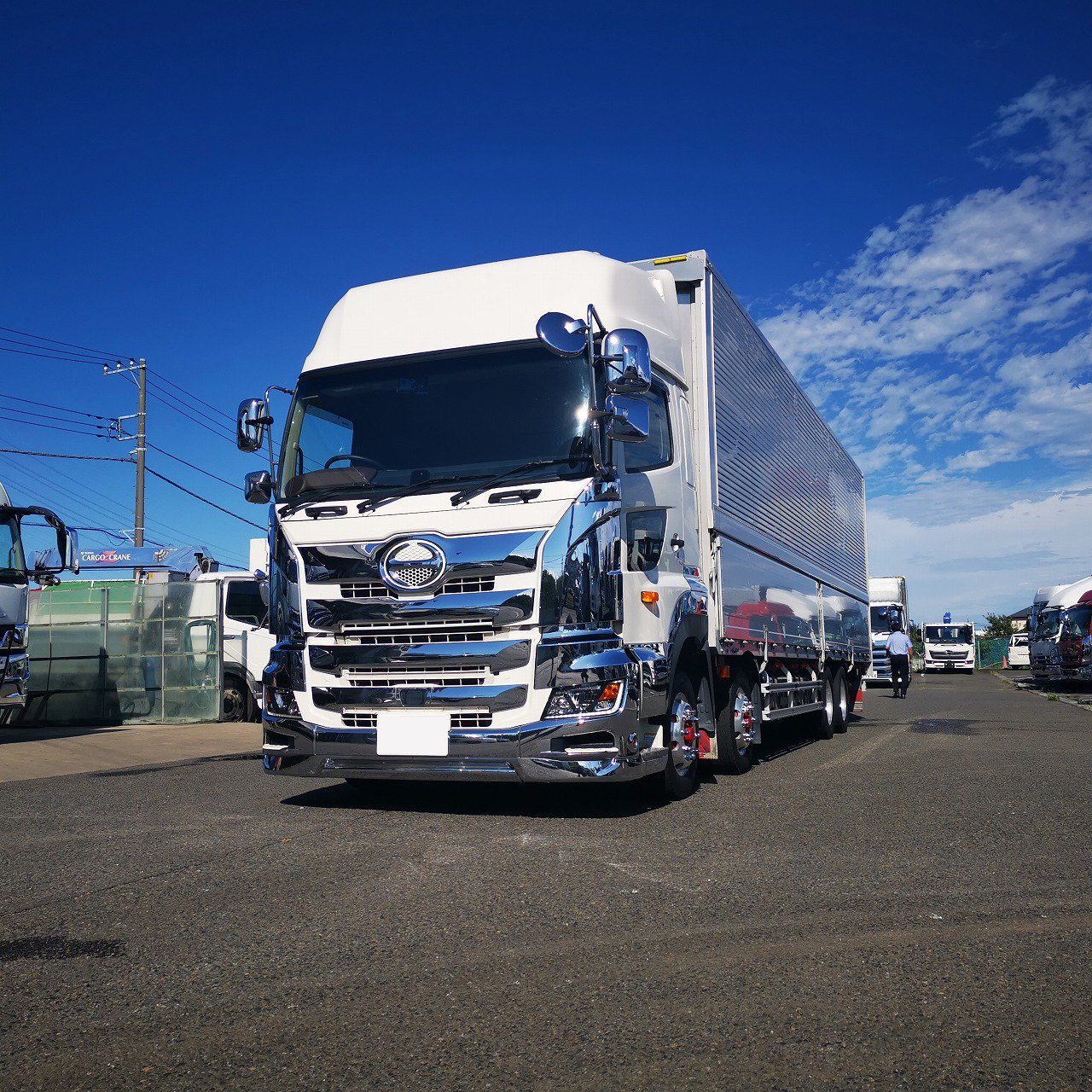 純国産の灯は絶やさない!? 程度良しのプロフィアウイングで国道