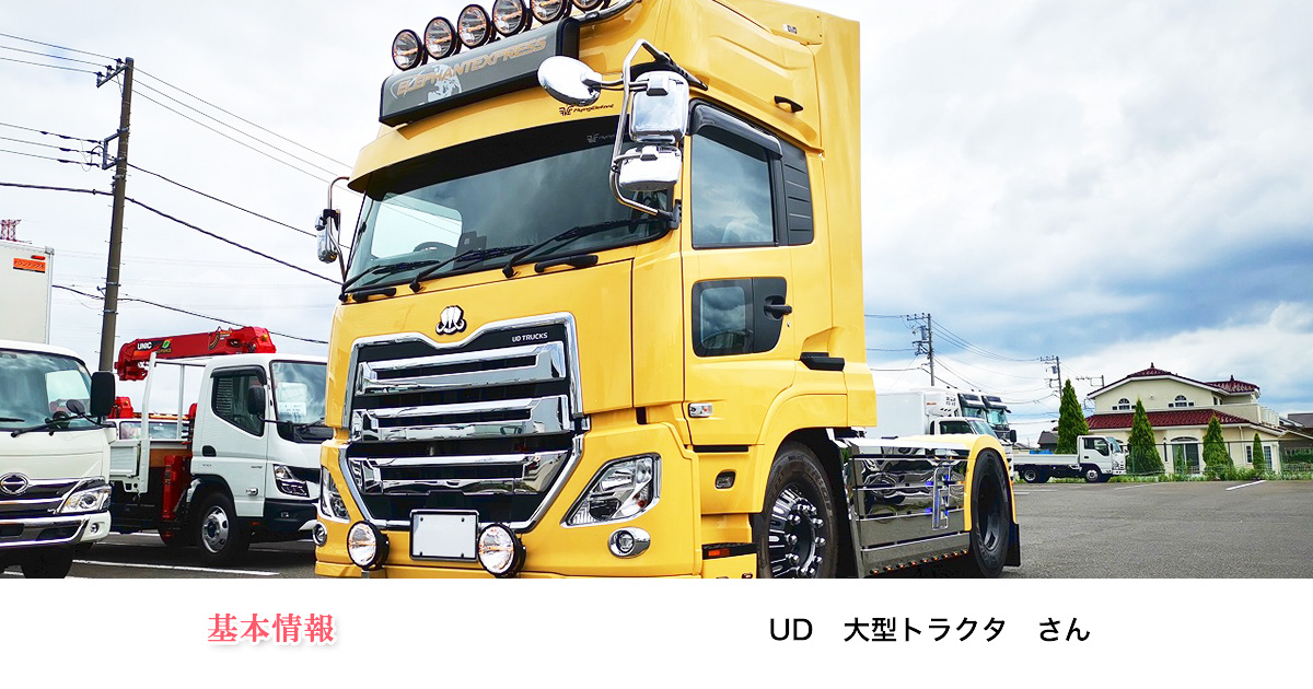 夜の東名の視線をひとり占め Feのカスタム クオンはヤバみmax100 新車 大型トラクタ 婚活トラック